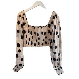 Kivari Polka Dot Top
